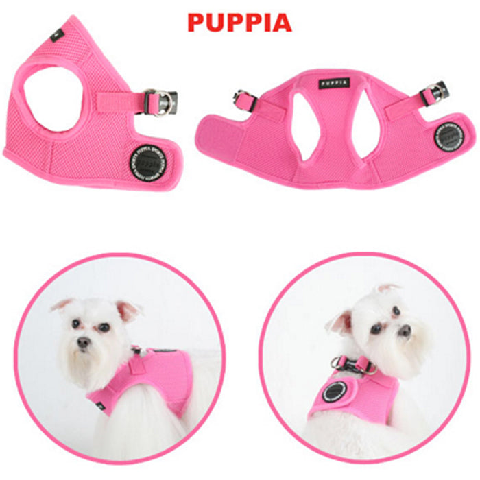 Pink Soft Vest Dog Harness