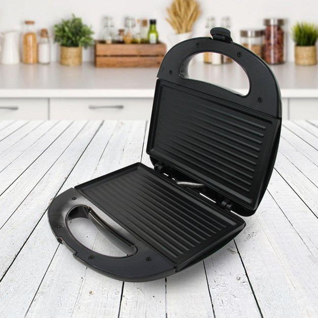 Brentwood Panini Maker black And Stainless Steel