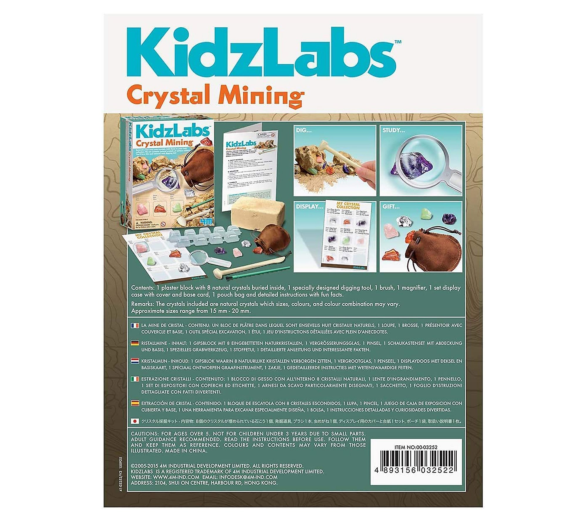 Toysmith Crystal Mining Kit