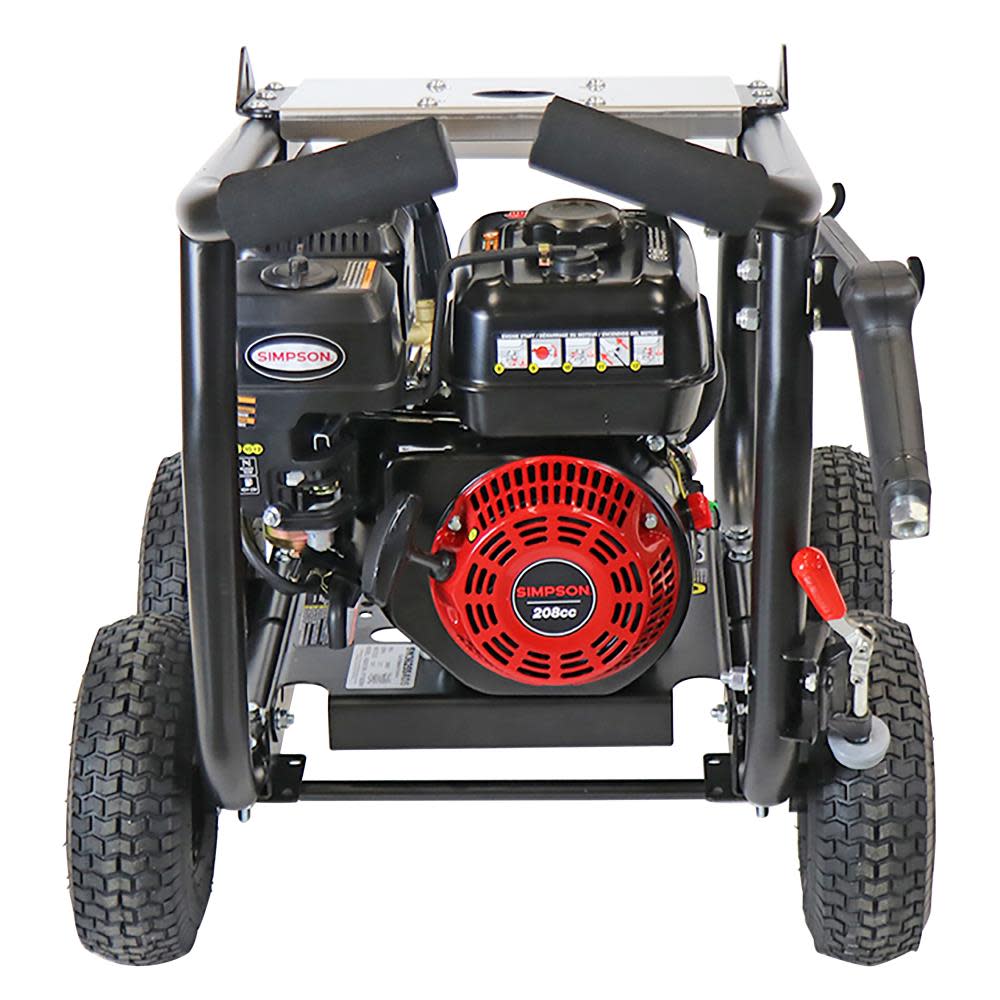 Simpson SuperPro Roll Cage Cold Water Professional Gas Pressure Washer 3600 PSI ;