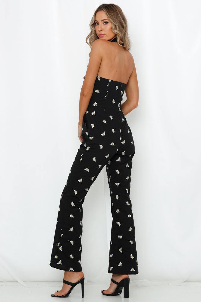 PREM THE LABEL Beehave Jumpsuit Black