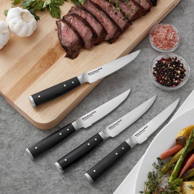 Kitchenaid 4pc Triple Rivet Steak Knife Set