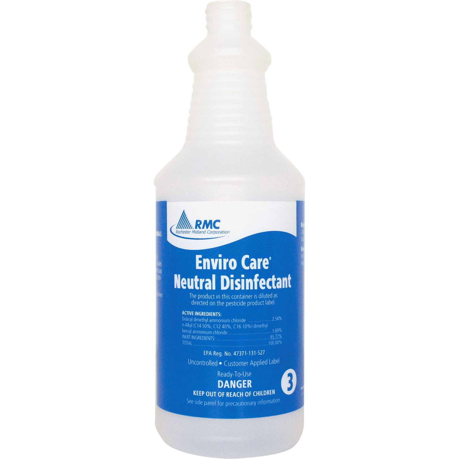 Neutral Disinfectant Spray Bottle by Rochester Midland Corporation RCM35064573CT