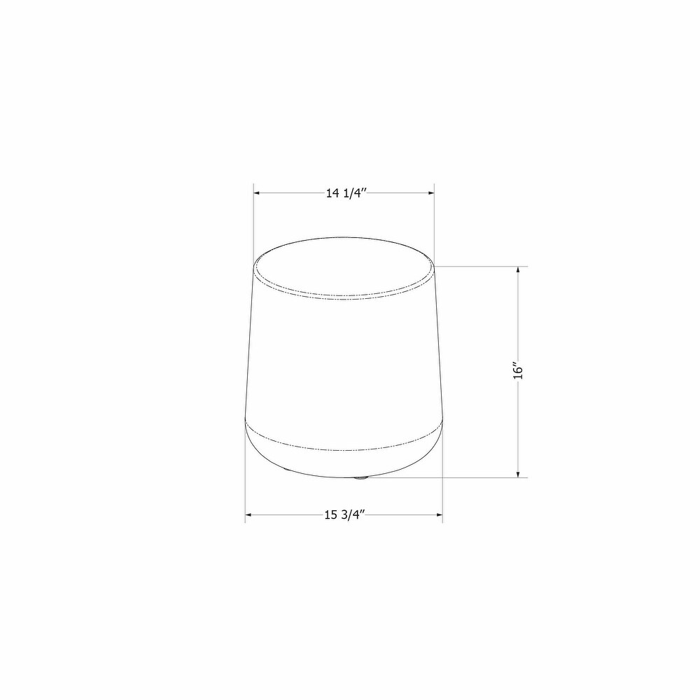 South Shore Dalya Round Outdoor Side Table
