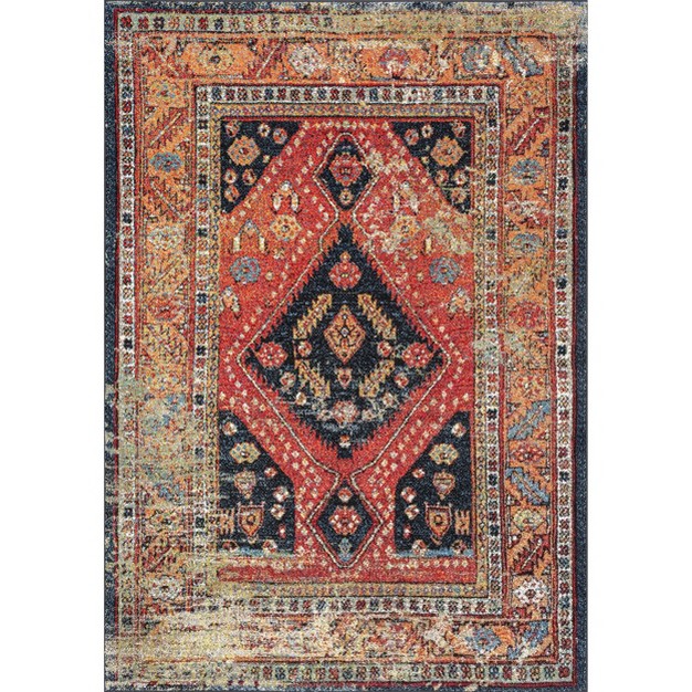 Nuloom Indoor outdoor Transitional Floral Jane Area Rug