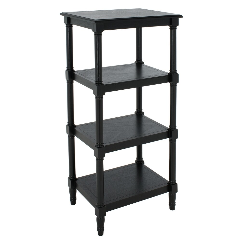 SAFAVIEH Cassie 4 Shelf Bookcase   20 in. W x 15 in. D x 42 in. H