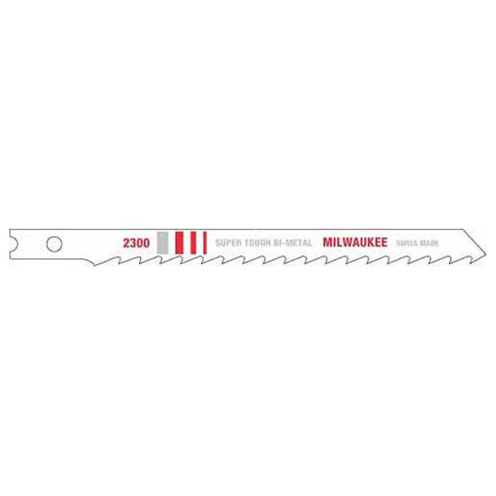 Milwaukee 4 in. 6 TPI Bi-Metal Jig Saw Blades 5PK 48-42-2300 from Milwaukee