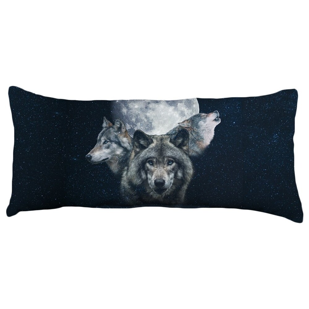 Wolves Double Sided Pillow