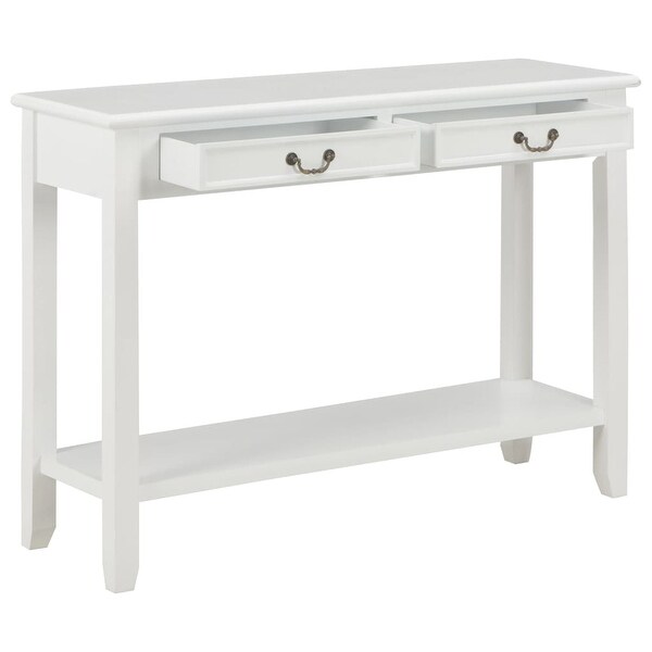 vidaXL Console Table White 43.3