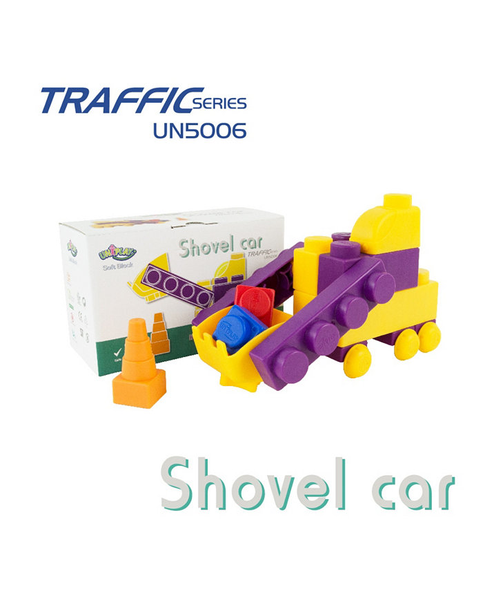 UNiPLAY  20 Piece Set To Build A Jumbo Shovel Car