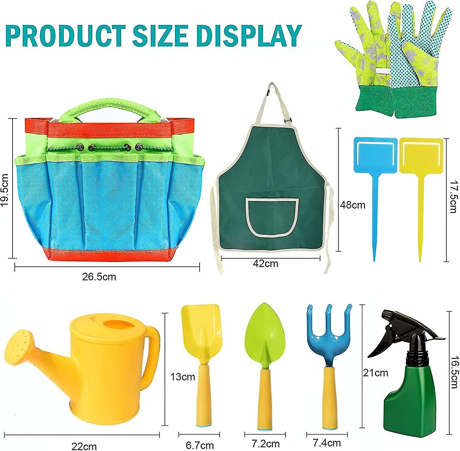 Children's Garden Tools，garden Toy Set，beach/garden Play Tools，outdoor Garden Tool Set，kids Gardening Tools，kindergarten Watering Can，children's Water