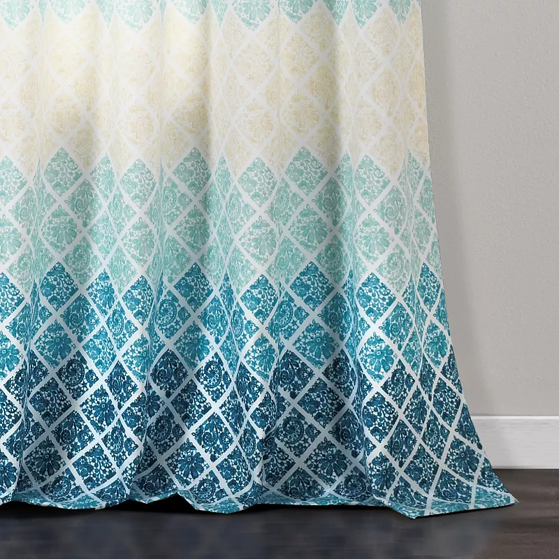 Lush Decor Medallion Ombre 2-pack Window Curtain Set