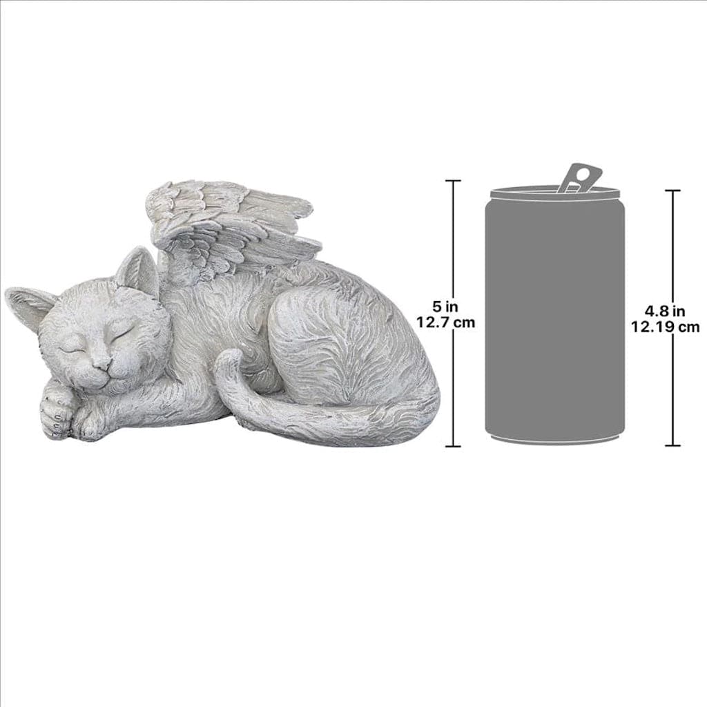 Cat Memorial Angel Pet Statue by Design Toscano