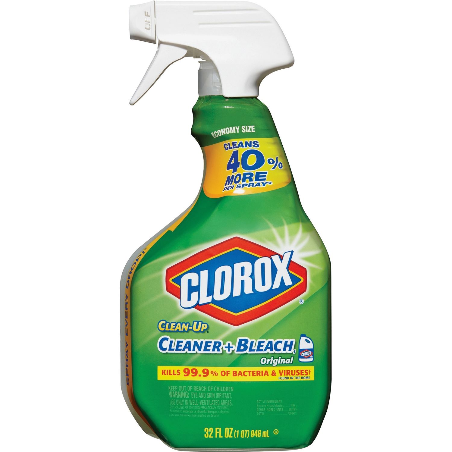 Clean-Up All Purpose Cleaner with Bleach by The Clorox Company CLO31221CT