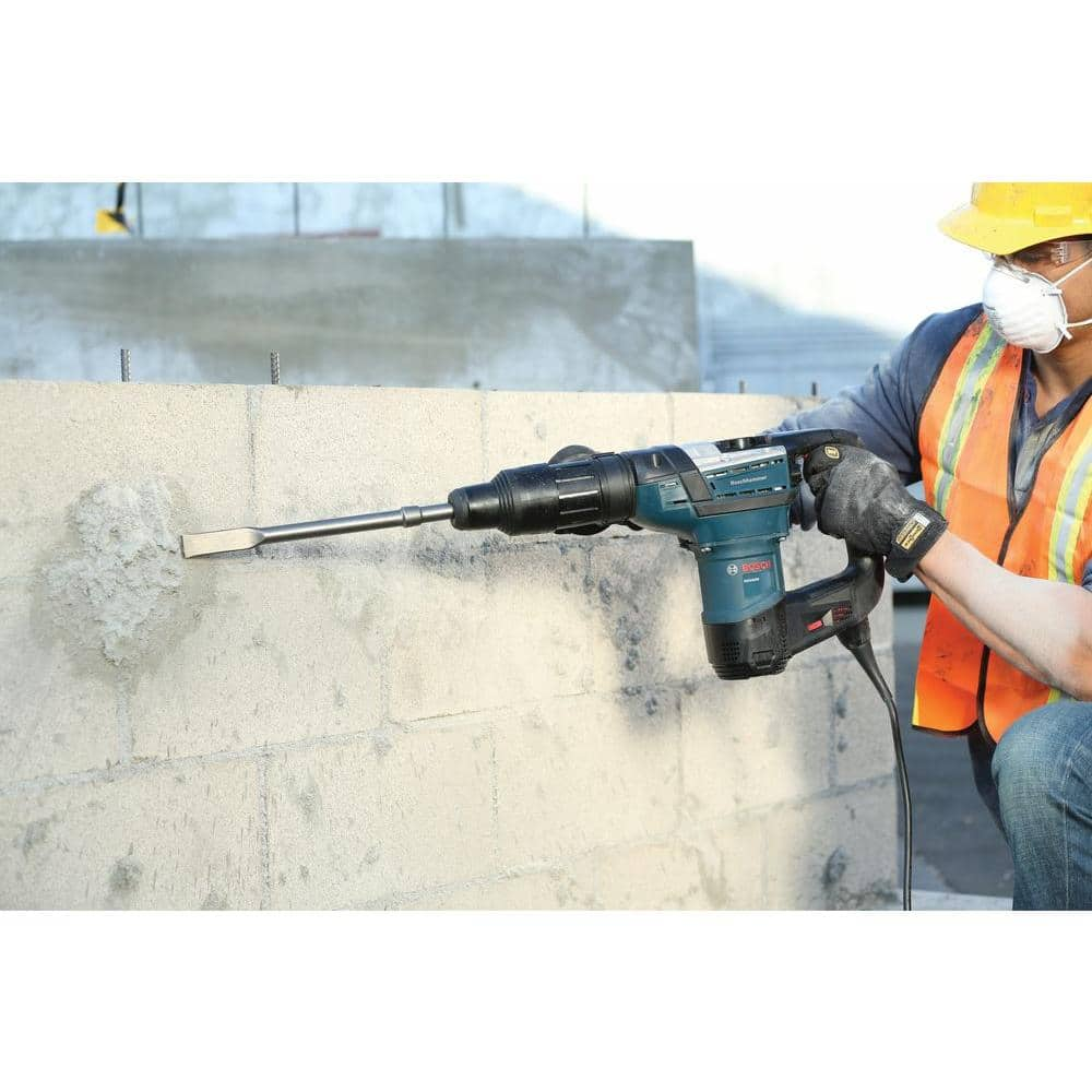 Bosch 12 Amp 1-9/16 in. Corded Variable Speed SDS-Max Combination Concrete/Masonry Rotary Hammer Drill with Carrying Case RH540M