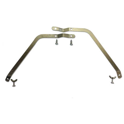 Boardwalk Metal Handle Braces | Large， Fits 24