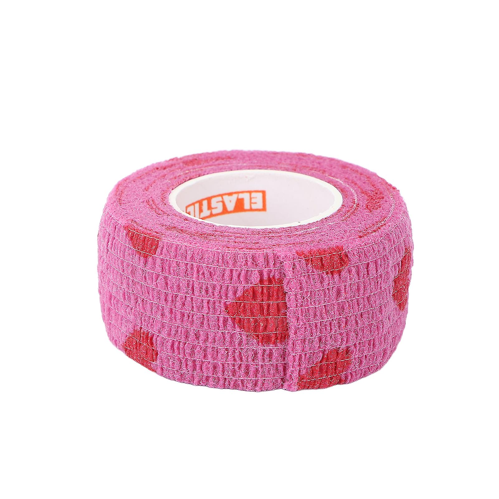 Self Adhesive Bandage Finger Tape Elastic 0.98 Inches X 2.18 Yards Self Adherent Atheletic Finger Bandage Wrap For Sports