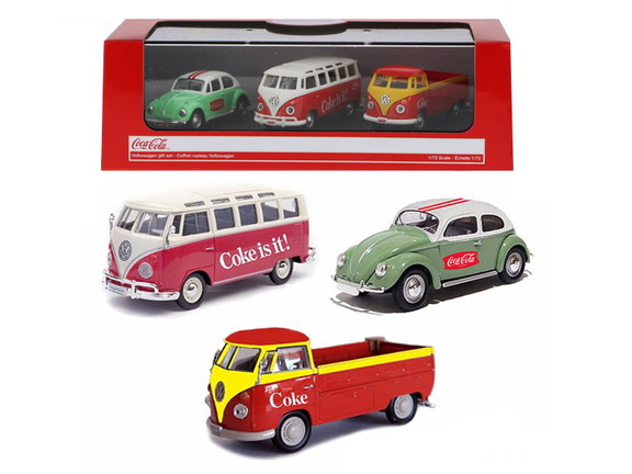 Motorcity Classics 458385  Volkswagen Coca Cola 3 ...