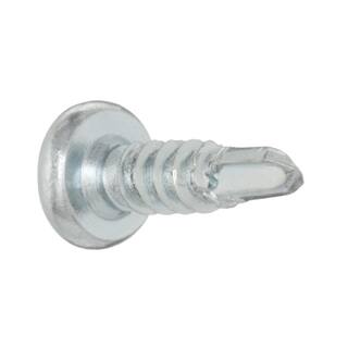 Everbilt #10 x 58 in. Phillips Pan Head Zinc Plated Sheet Metal Screw (100-Pack) 801082