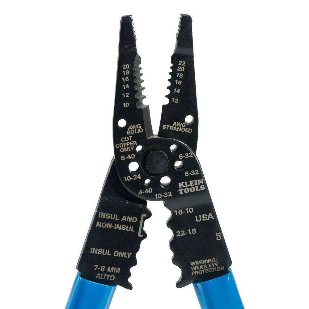 Klein Tools Long Nose Multi Tool Wire Stripper Wire Cutters Crimping Tool 1010