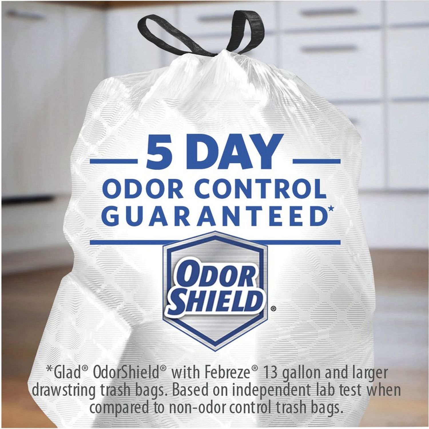 ForceFlex Tall Kitchen Drawstring Trash Bags by The Clorox Company CLO79008CT