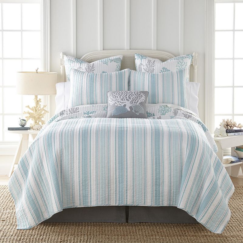 Levtex Home Cape Coral Key Quilt Set