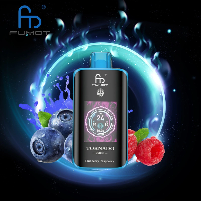 Fumot Tornado 25000 Puffs - Blueberry Raspberry