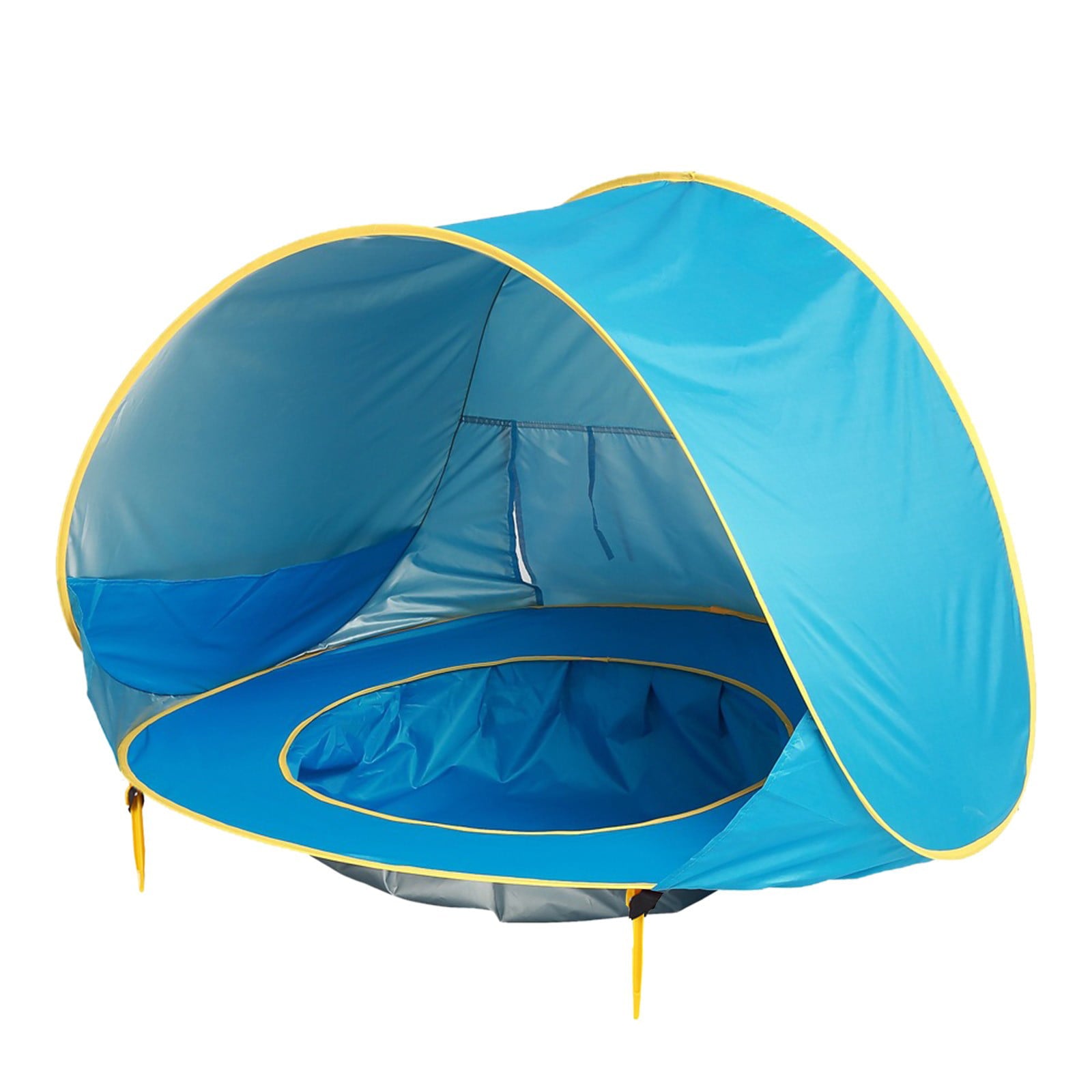 educational toys for kids 5-7 Baby Beach Tent with Pool 2023 Upgrade Easy Fold Up＆Pop Up Unique Ocean World Waterproof polyester fabric Toy tents