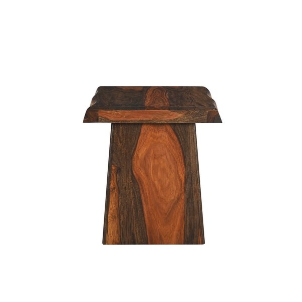 Avenue Live Edge Wood End Table