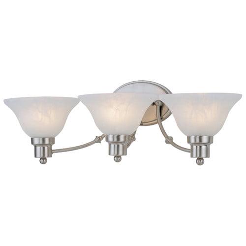 Hardware House Bristol Series 3-Light Wall and Bath Fixture  Finish: Brushed Nickel