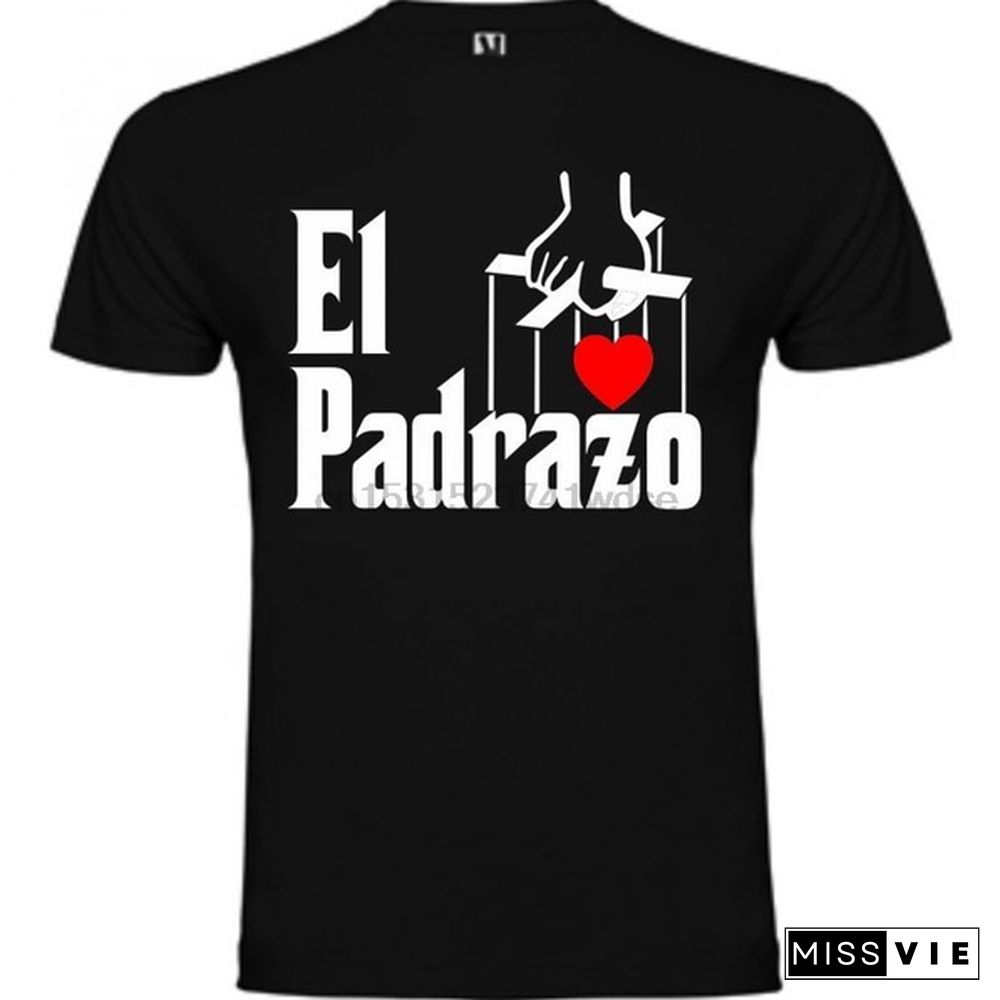 Camiseta El Padrazo Day Del Padre Newest Fashion Stranger Things Harajuku Funny Men Tee Shirts Casual Printed Tee