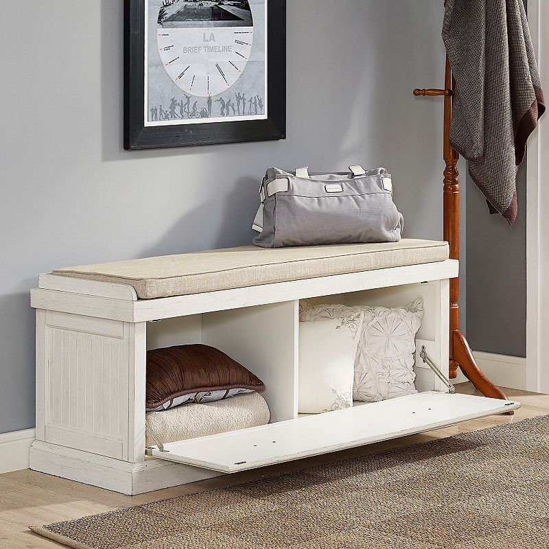 Crosley Furniture Seaside Storage Bench