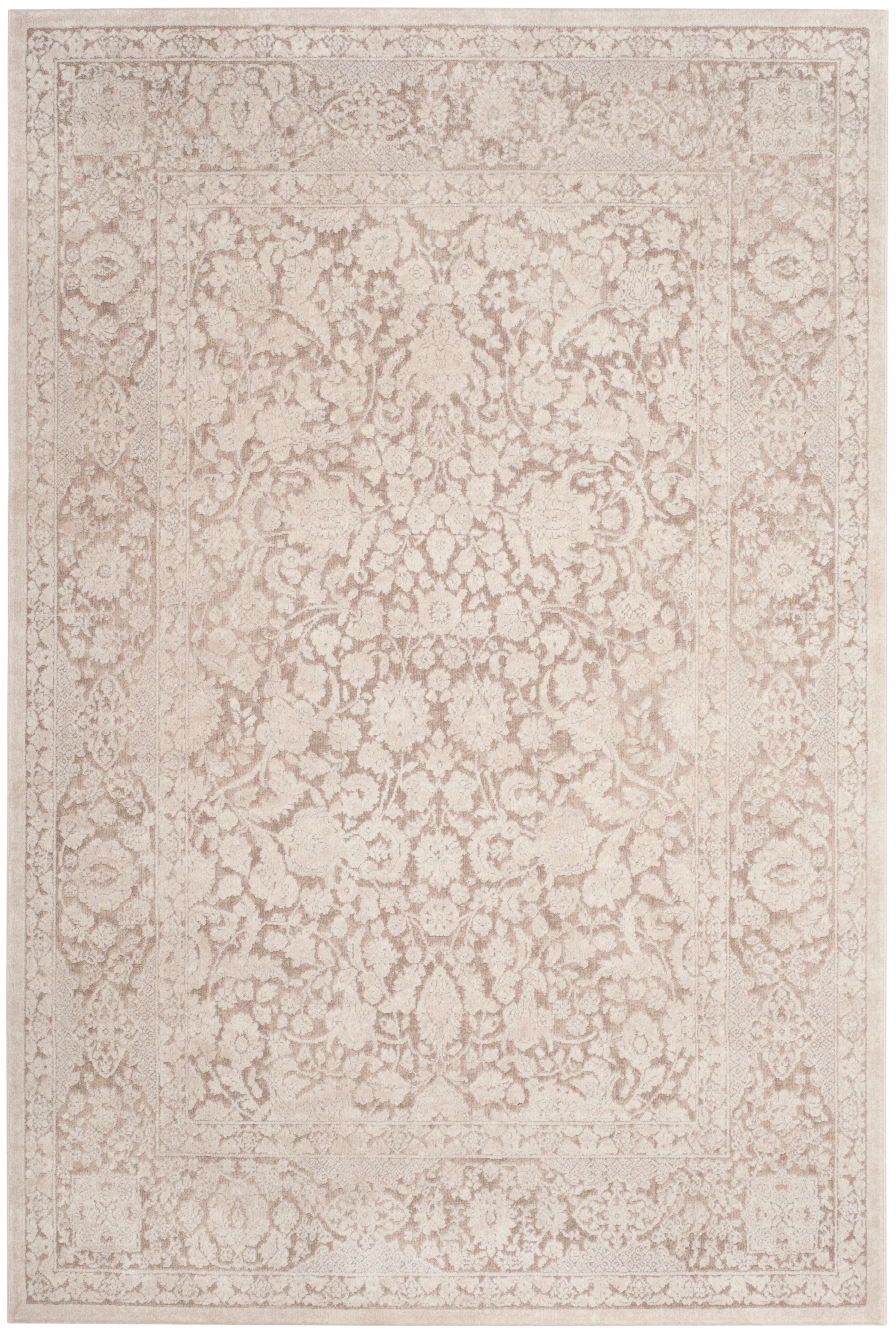 SAFAVIEH Reflection Dermot Traditional Area Rug, Beige/Cream, 5'1