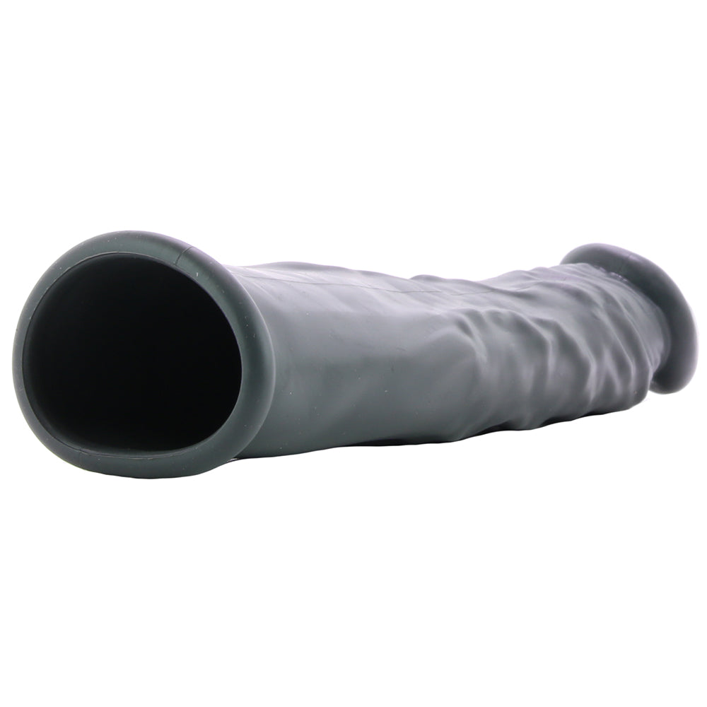 The Great Extender 7.5 Inch Penis Sleeve in Grey