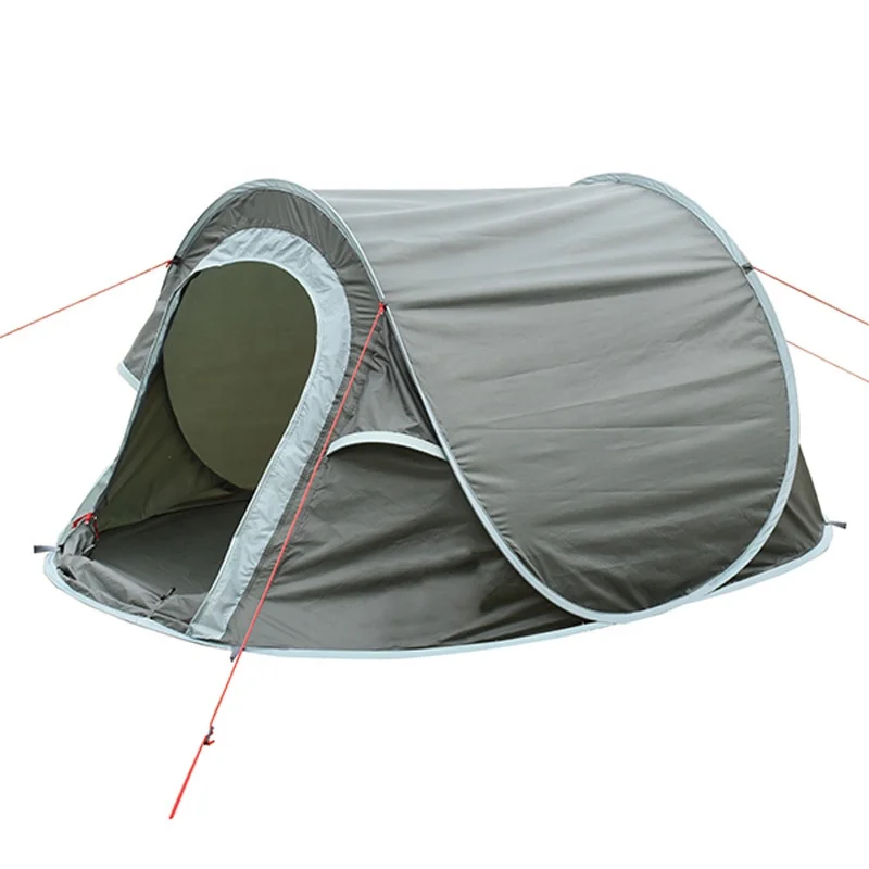 Camping Fun Portable Outdoor 2 3 Person Cheap Tents Camping Travel Sun Shelter Automatic Pop Up Beach Tent