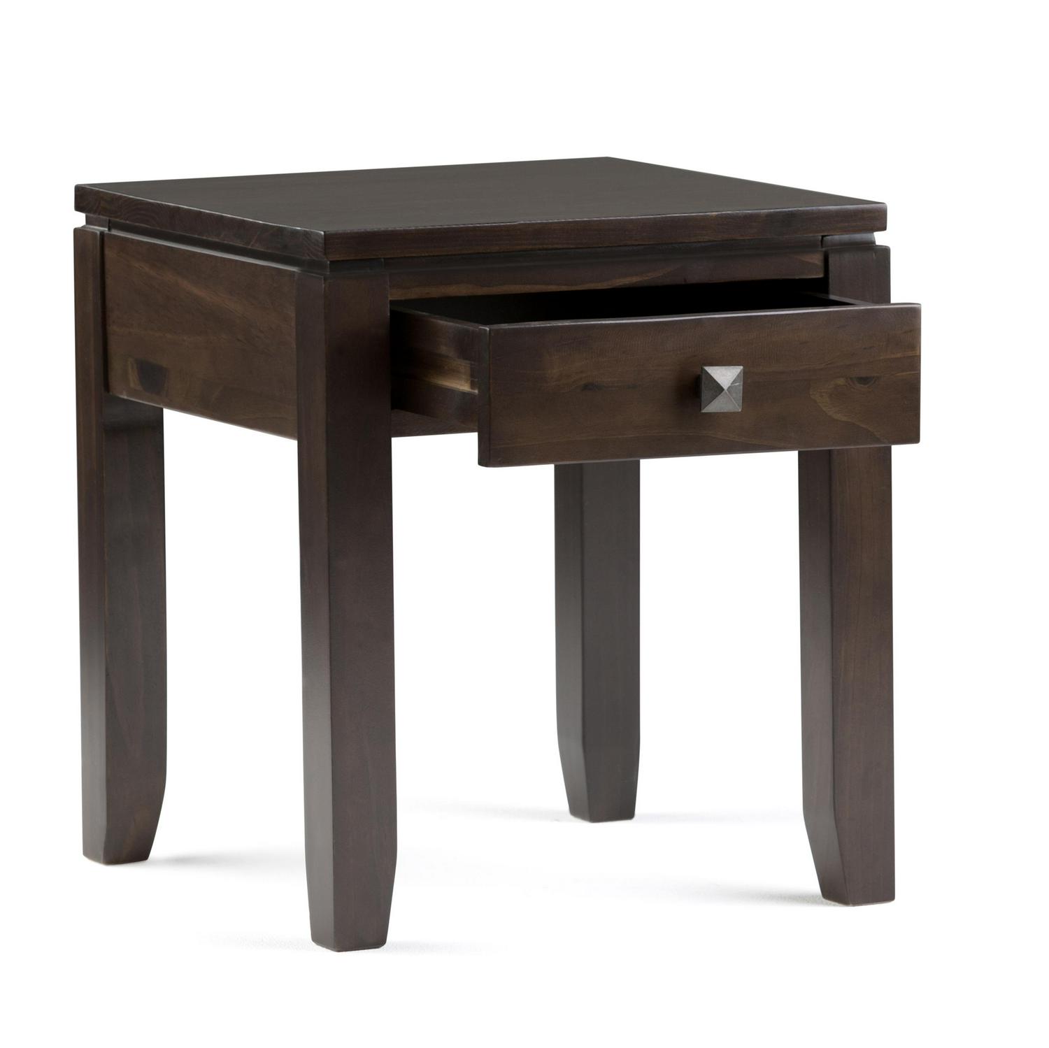 Brooklyn + Max City Solid Wood Square End Table  Crowdfused