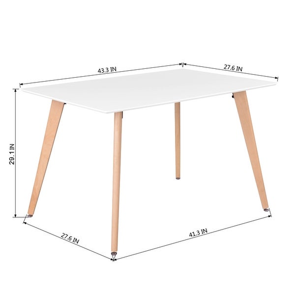 White High Glossy Dinning Table