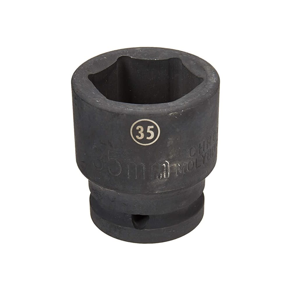 GEARWRENCH Socket 3/4 in Drive x 35 mm 6 Point Metric Standard Impact SAE 84846 from GEARWRENCH