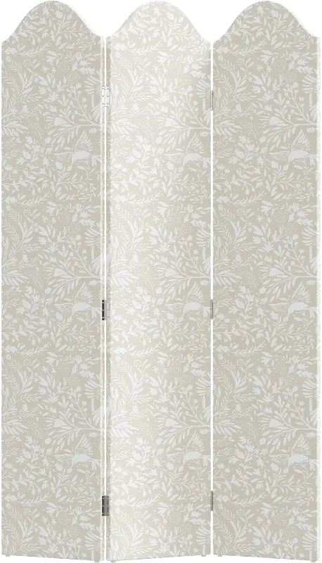 Lisbon Chinois Cream Screen - Skyline Furniture