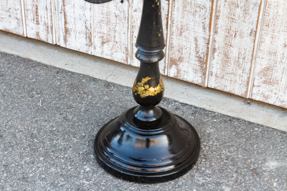 Antique French Mother of Pearl Inlaid Table   Mediterranean   Side Tables And End Tables   by De cor  Houzz