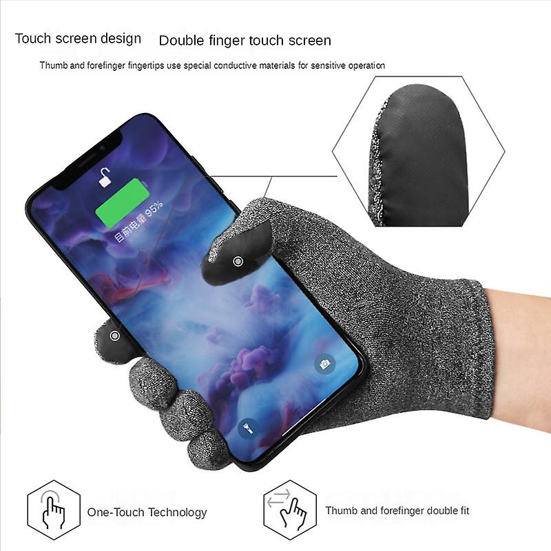 Winter Gloves Thermal Touch Screen Thermal Windproof Warm Gloves 1pc Arthritis Gloves Woman Rheumatoid Magnetic Therapy Glove