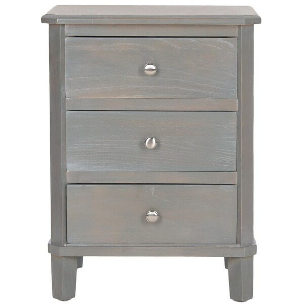 SAFAVIEH Joe Ash Grey End Table - 18.1