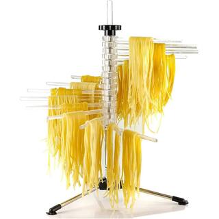 OVENTE BPA-Free Acrylic Spiral Drying Rack Wand Pasta Maker Accessories 3-Legged Sturdy Base (ACPPA900C) ACPPA900C