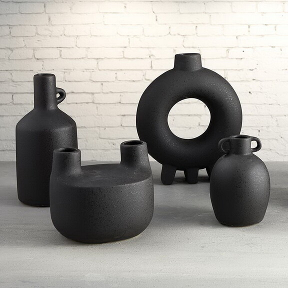 47th   Main DMR495 Grey Abstract Vase