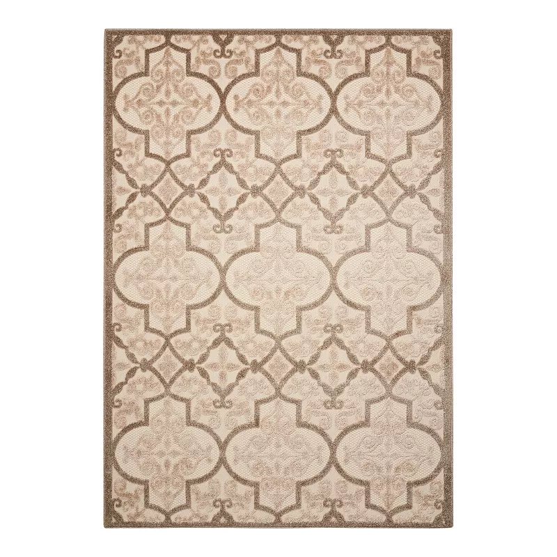 Nourison Aloha Grand Escape Quatrefoil Indoor Outdoor Area Rug - 9'3'' x 12'9''