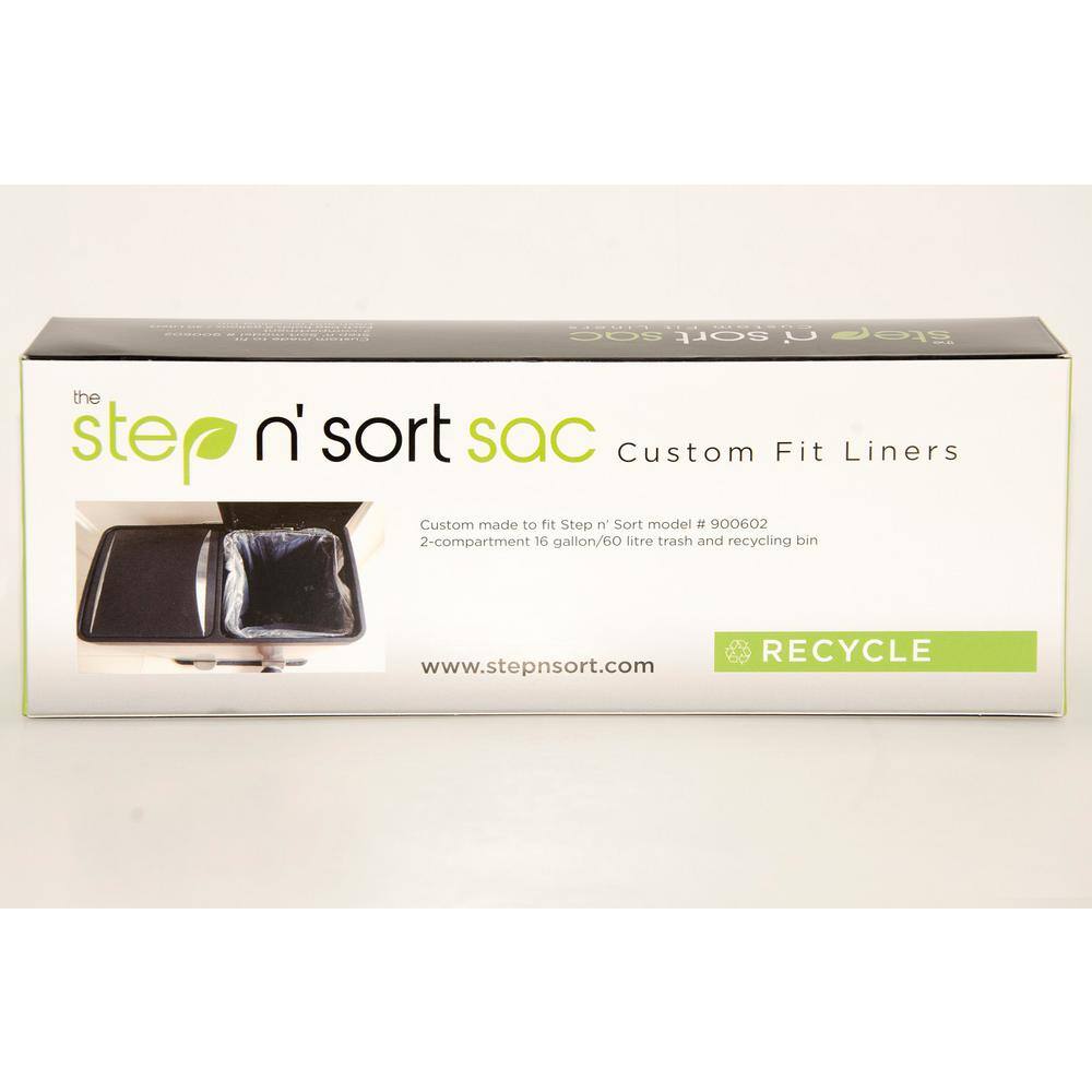 Step N' Sort 30 l8 Gal. Custom Fit Liners (60-Count) SAC002