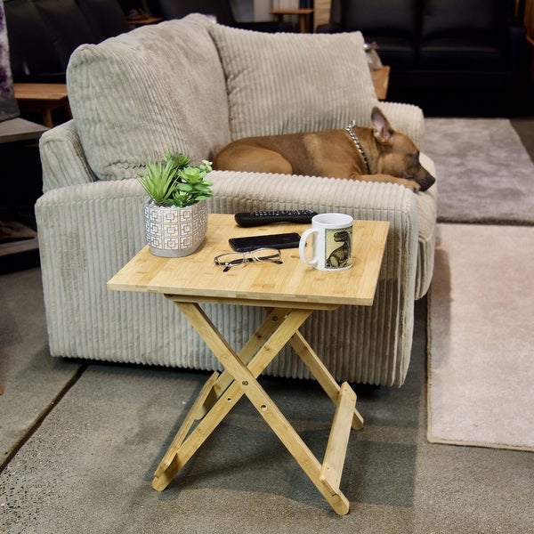 Solid Bamboo Folding Table