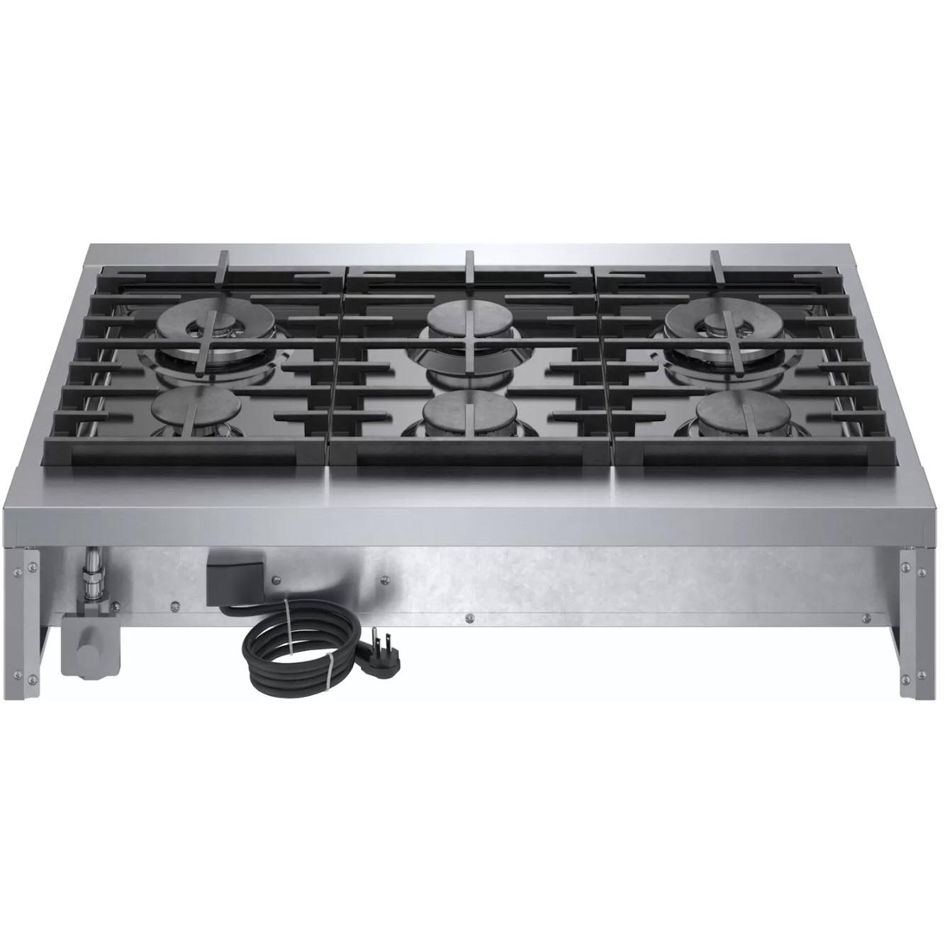 Bosch 36-inch Built-in Gas Rangetop with OptiSim® Burner RGM8658UC