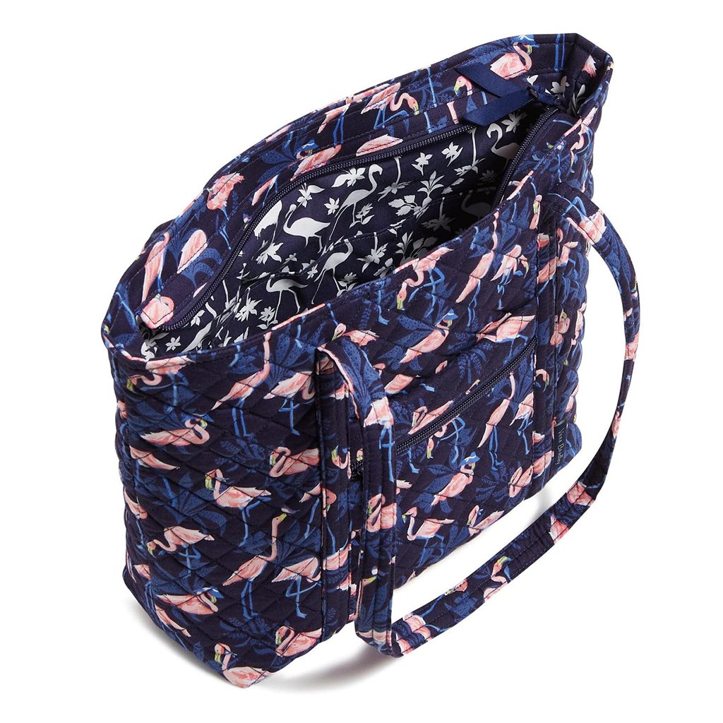 Vera Bradley  Small Vera Tote Bag in Flamingo Party