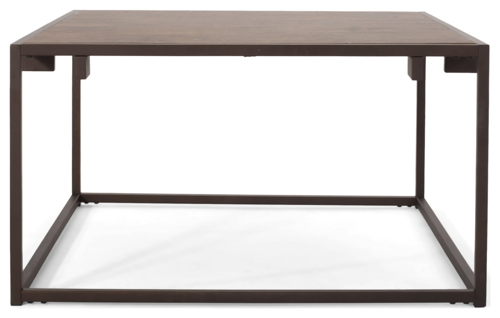 Fortson Modern Industrial Coffee Table   Industrial   Coffee Tables   by GDFStudio  Houzz